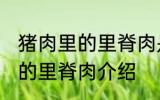 猪肉里的里脊肉是哪个部位的 猪肉里的里脊肉介绍