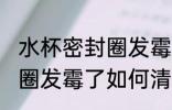 水杯密封圈发霉了怎么清洗 水杯密封圈发霉了如何清洗