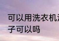 可以用洗衣机洗鞋子吗 用洗衣机洗鞋子可以吗