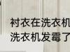 衬衣在洗衣机发霉了怎么洗掉 衬衣在洗衣机发霉了如何清洗