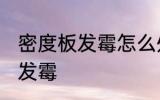 密度板发霉怎么处理 如何防止密度板发霉