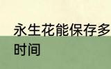 永生花能保存多久 永生花能保存多长时间