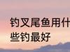 钓叉尾鱼用什么钓最好 钓叉尾鱼用哪些钓最好